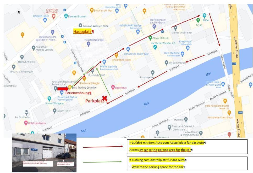 Apartment Enzinger Bruck an der Mur Bagian luar foto